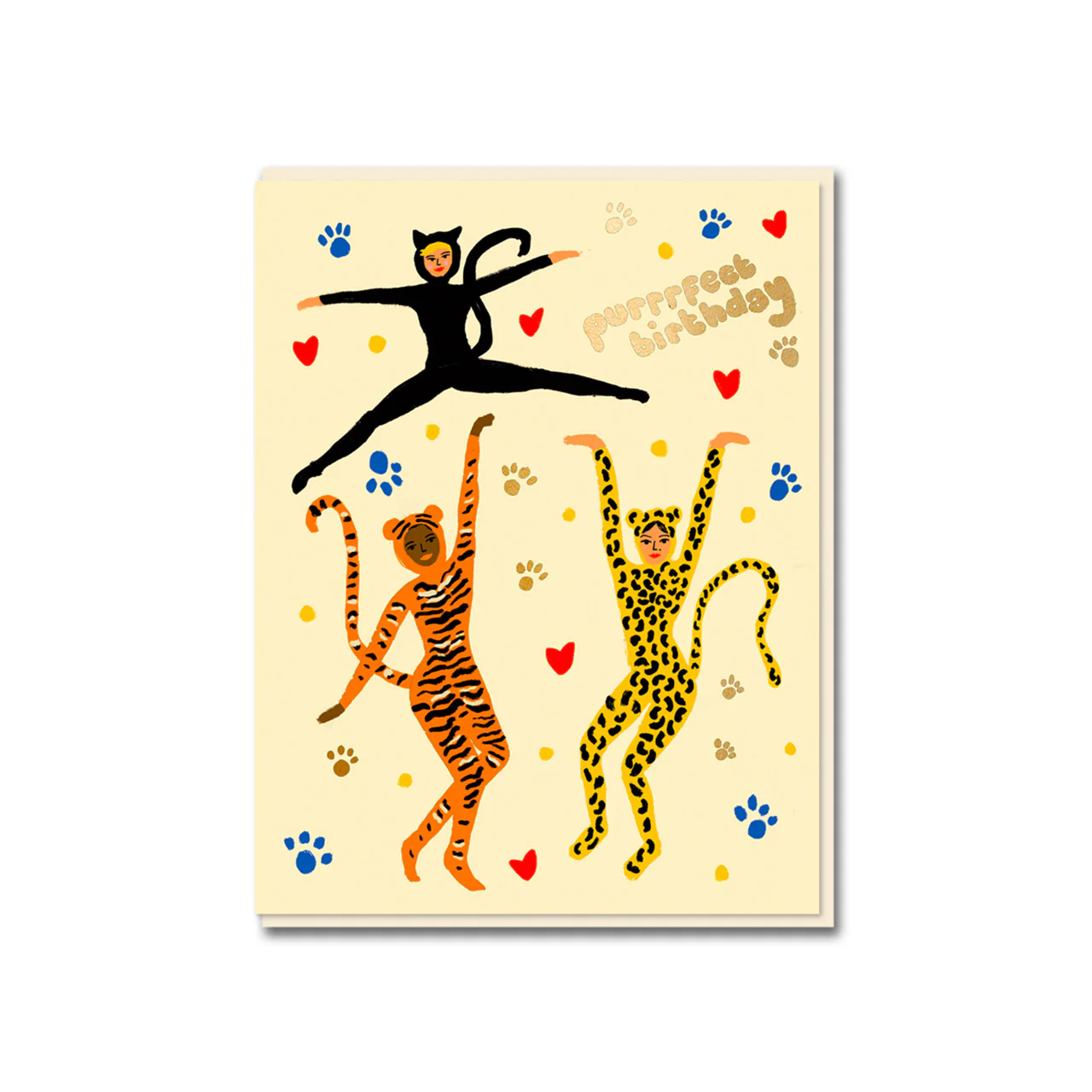 Purrfect Birthday Greeting Card