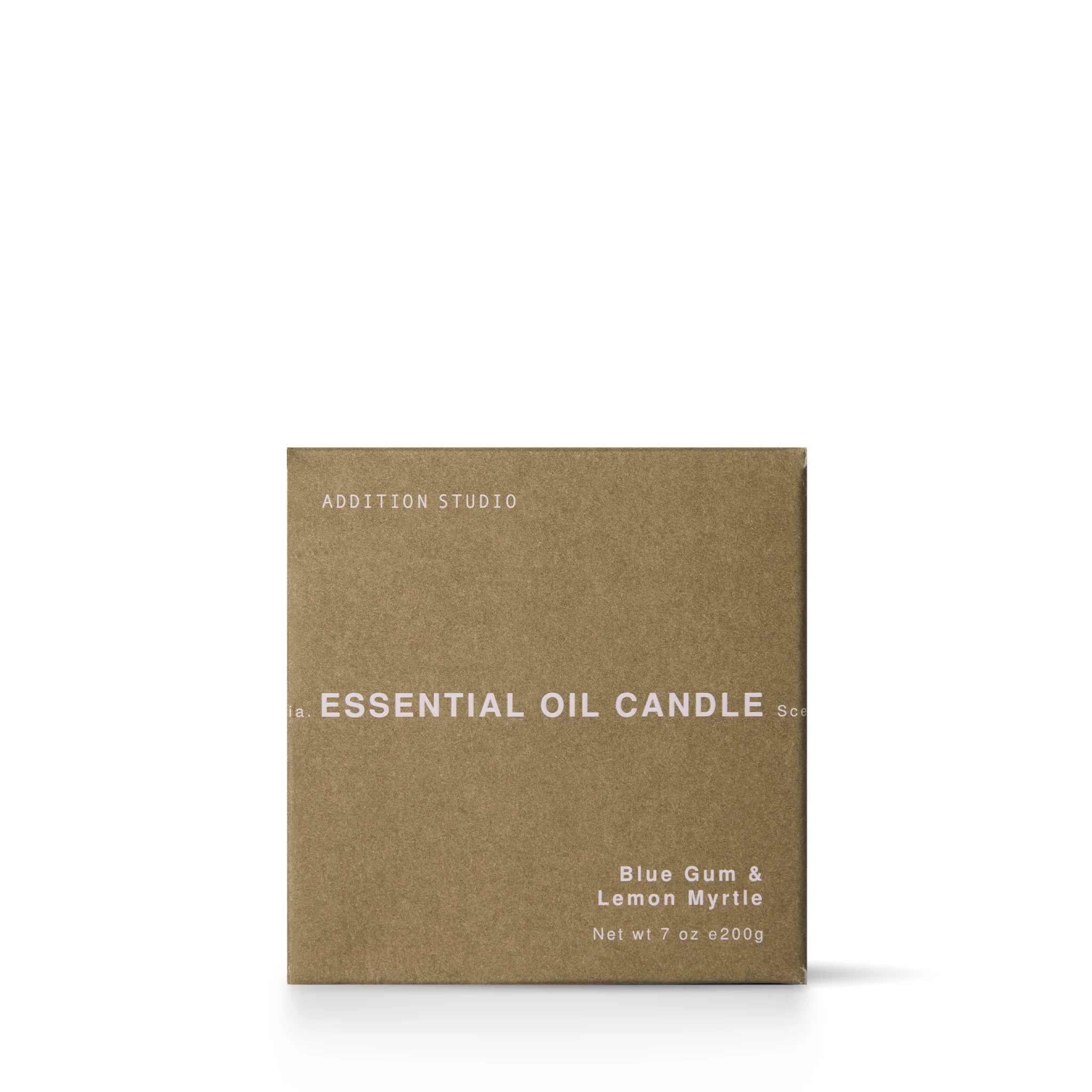 Blue Gum and Lemon Myrtle Essential Oil Candle - Image 5
