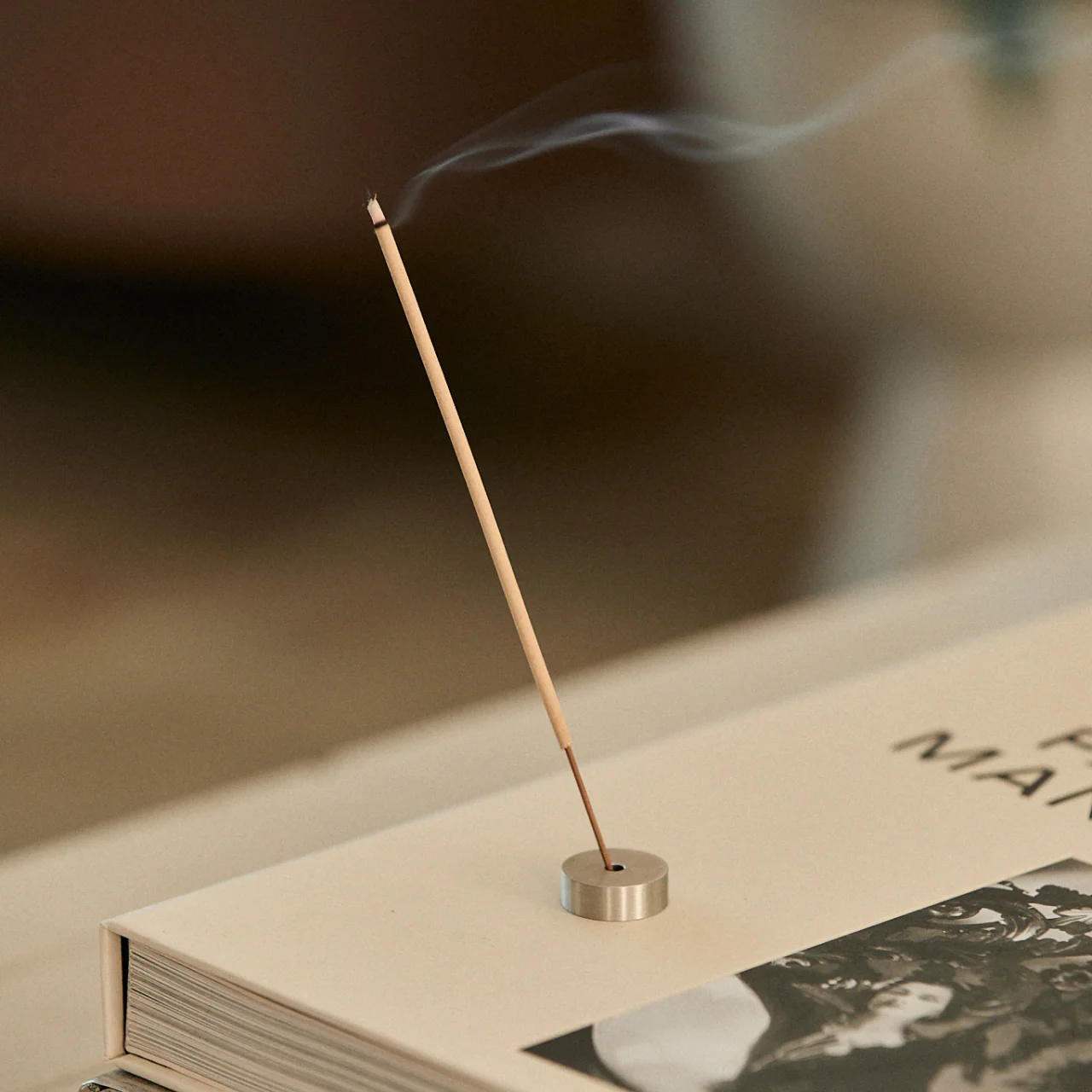 Blue Gum and Lemon Myrtle Incense Set with Holder - Image 2