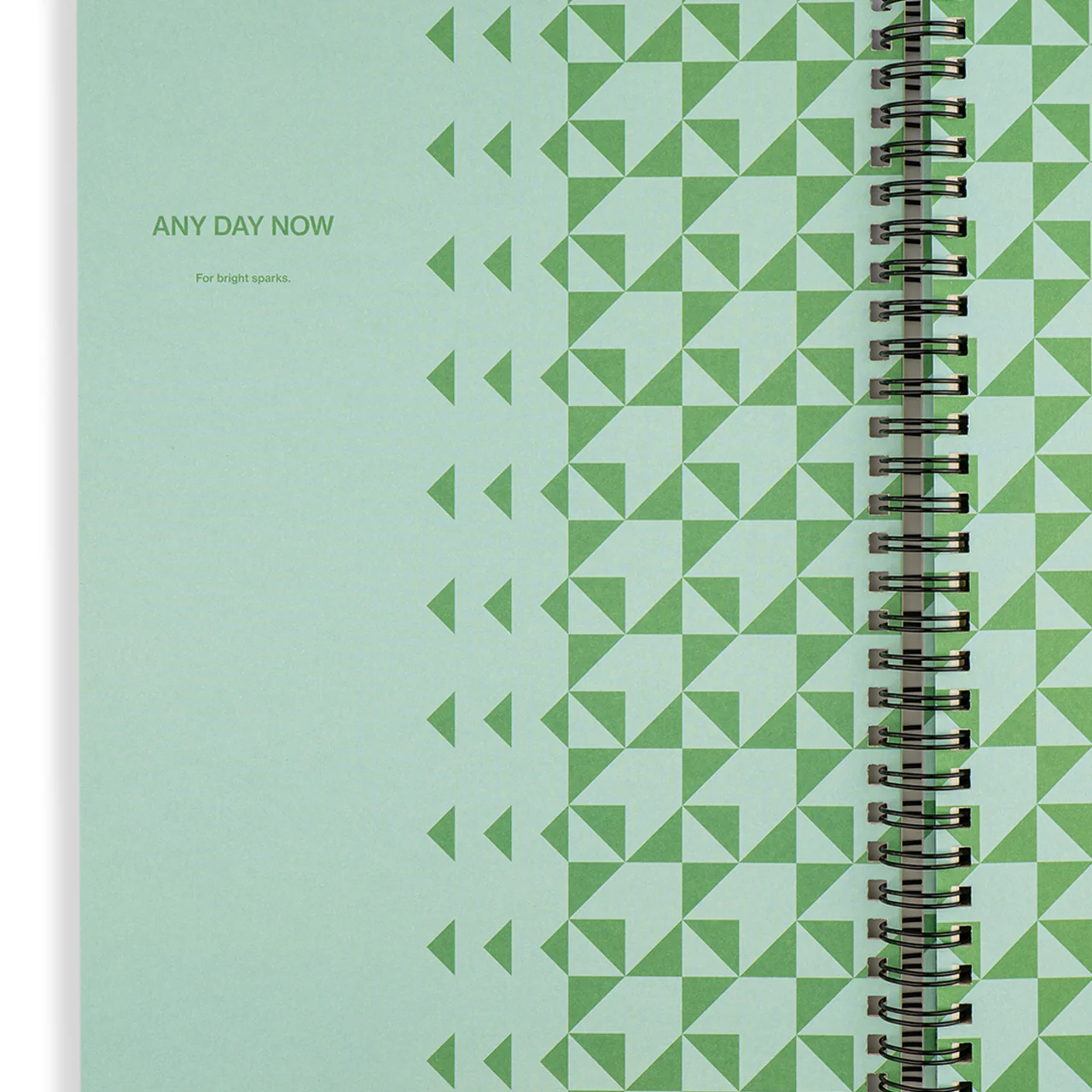 Spiral Bright Notebook B5 Blue and Forest Plain - Image 2