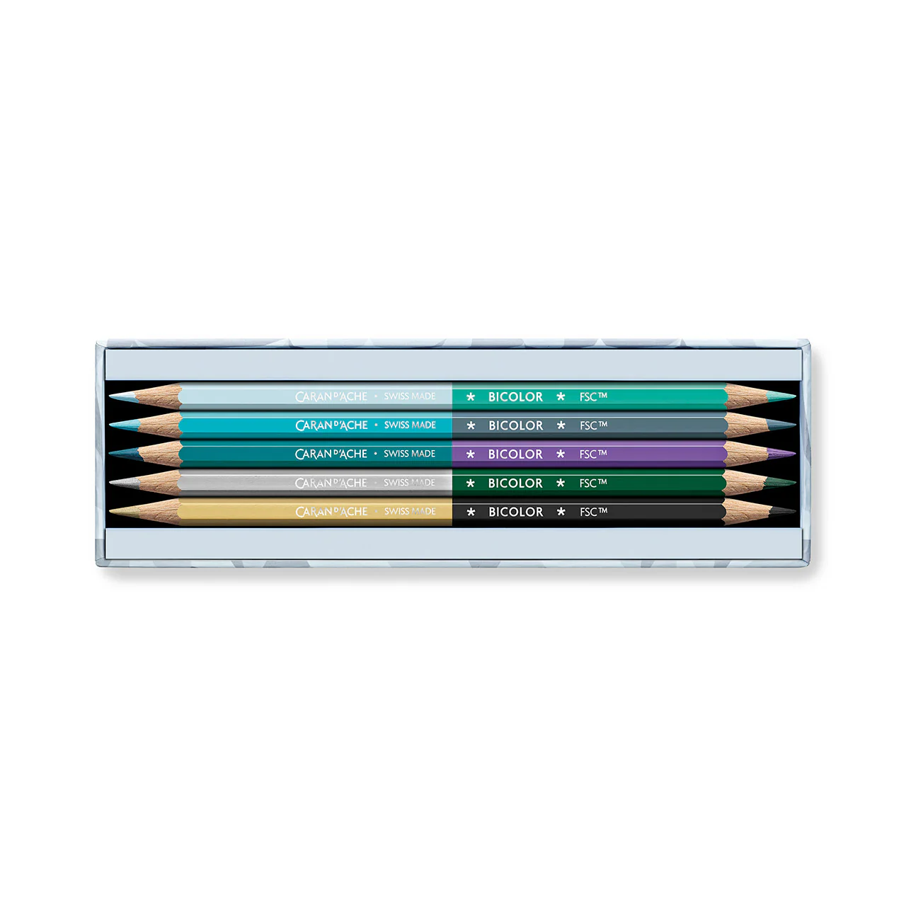 Alpine Frost Special Edition Bicolour Pencils Set of 9 - Image 2