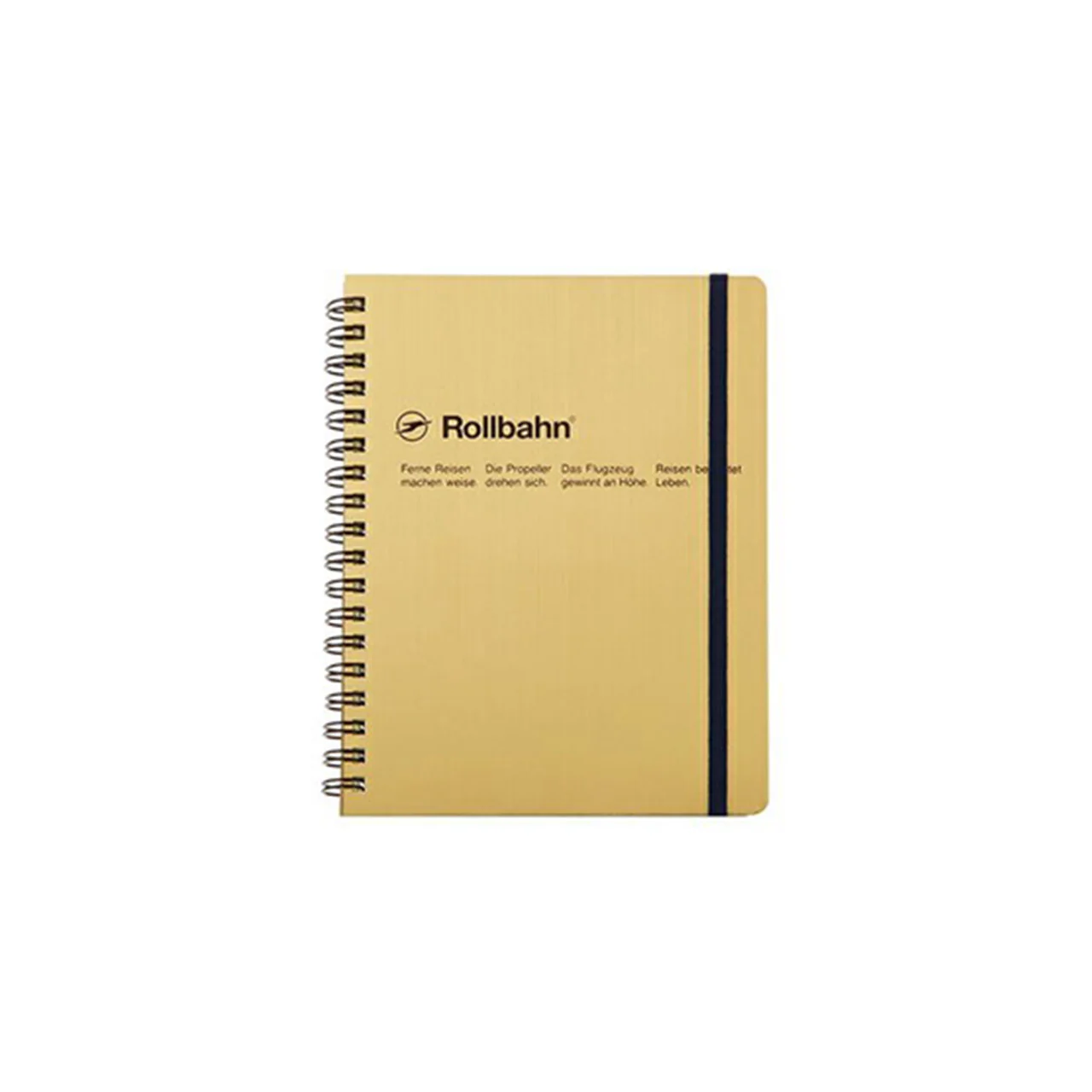 Rollbahn Large Spiral Notebook Precious Metals - Image 2