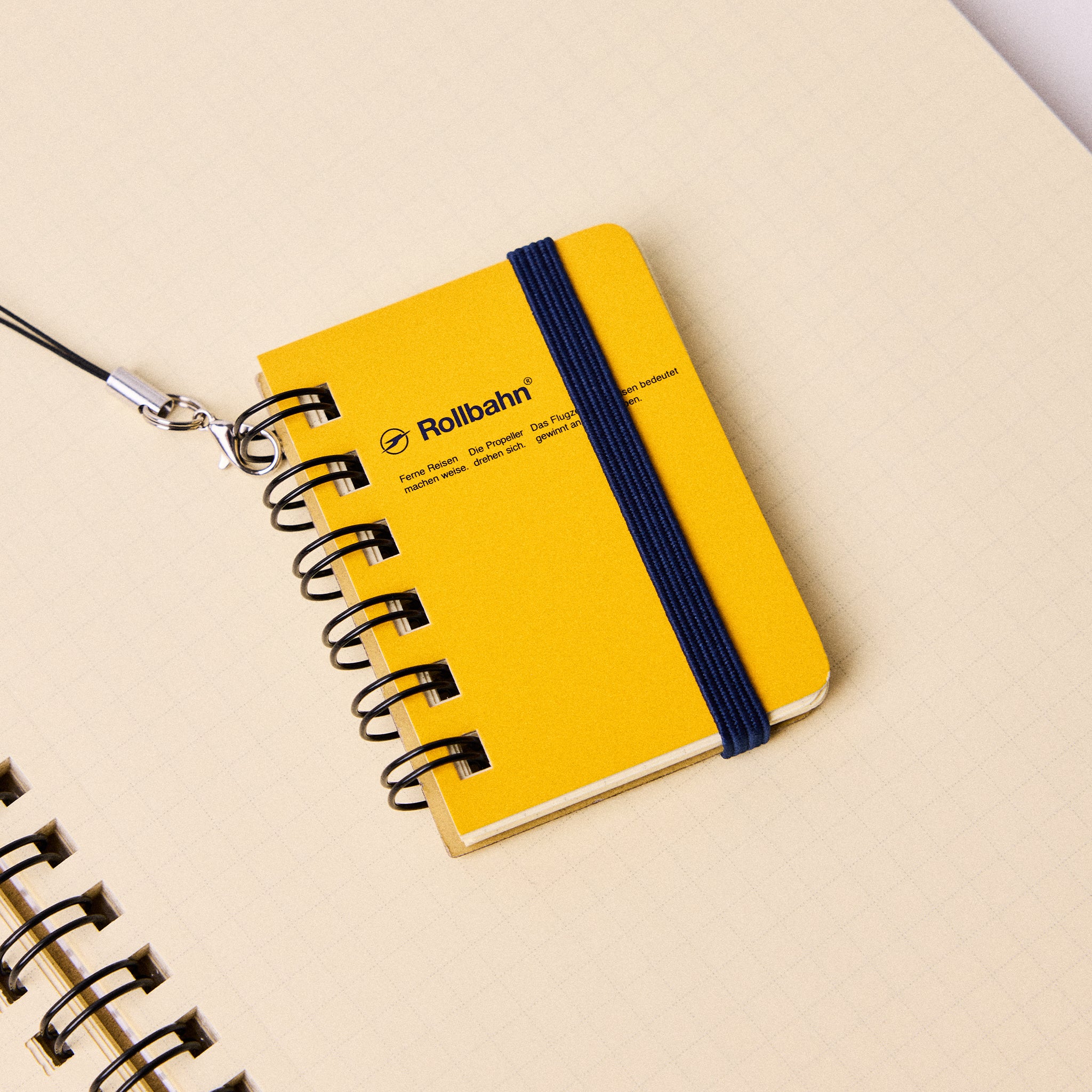 Rollbahn Spiral Micro Notebook Charm - Image 3