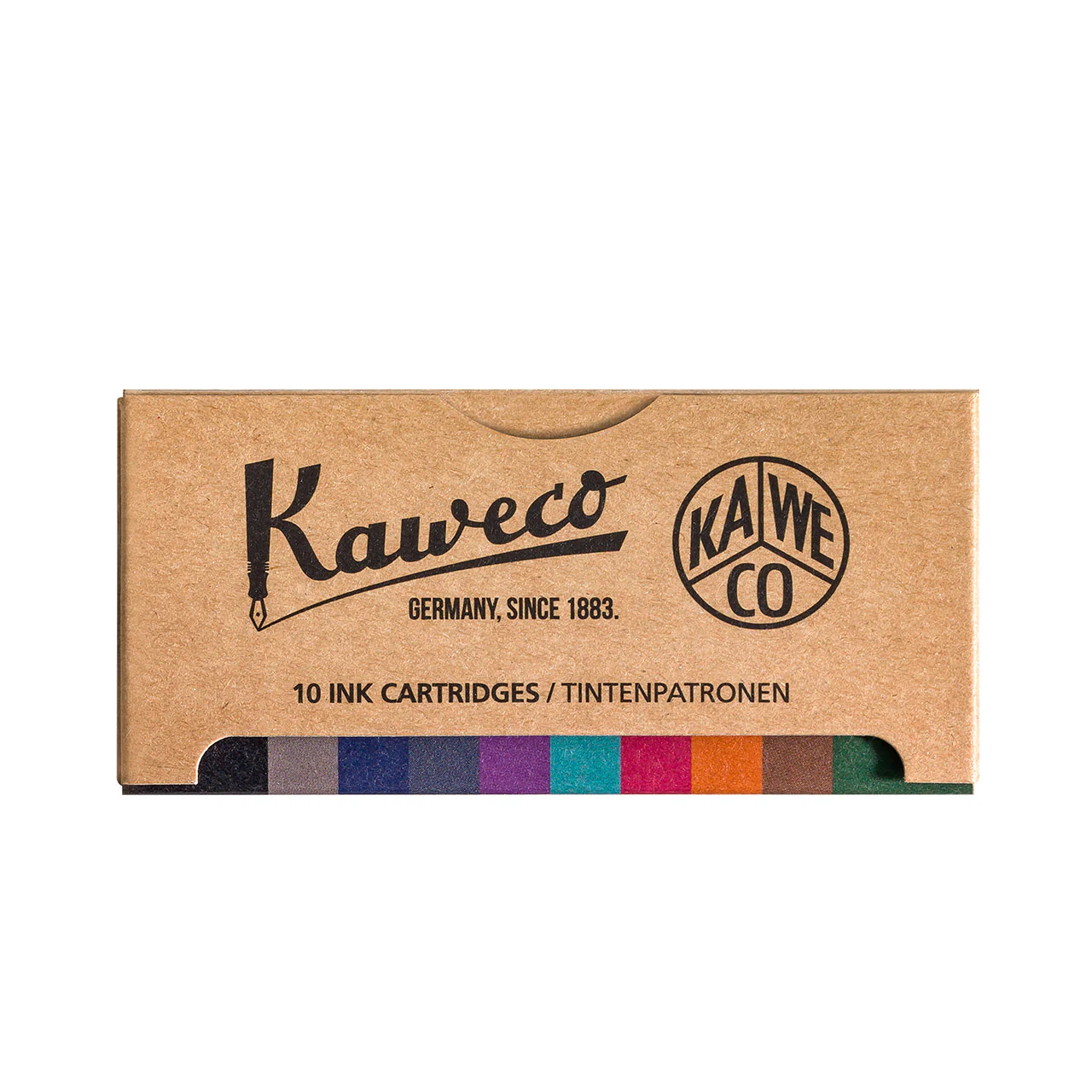 Fountain Pen Ink Cartridges Colour-Mix 10-Pack