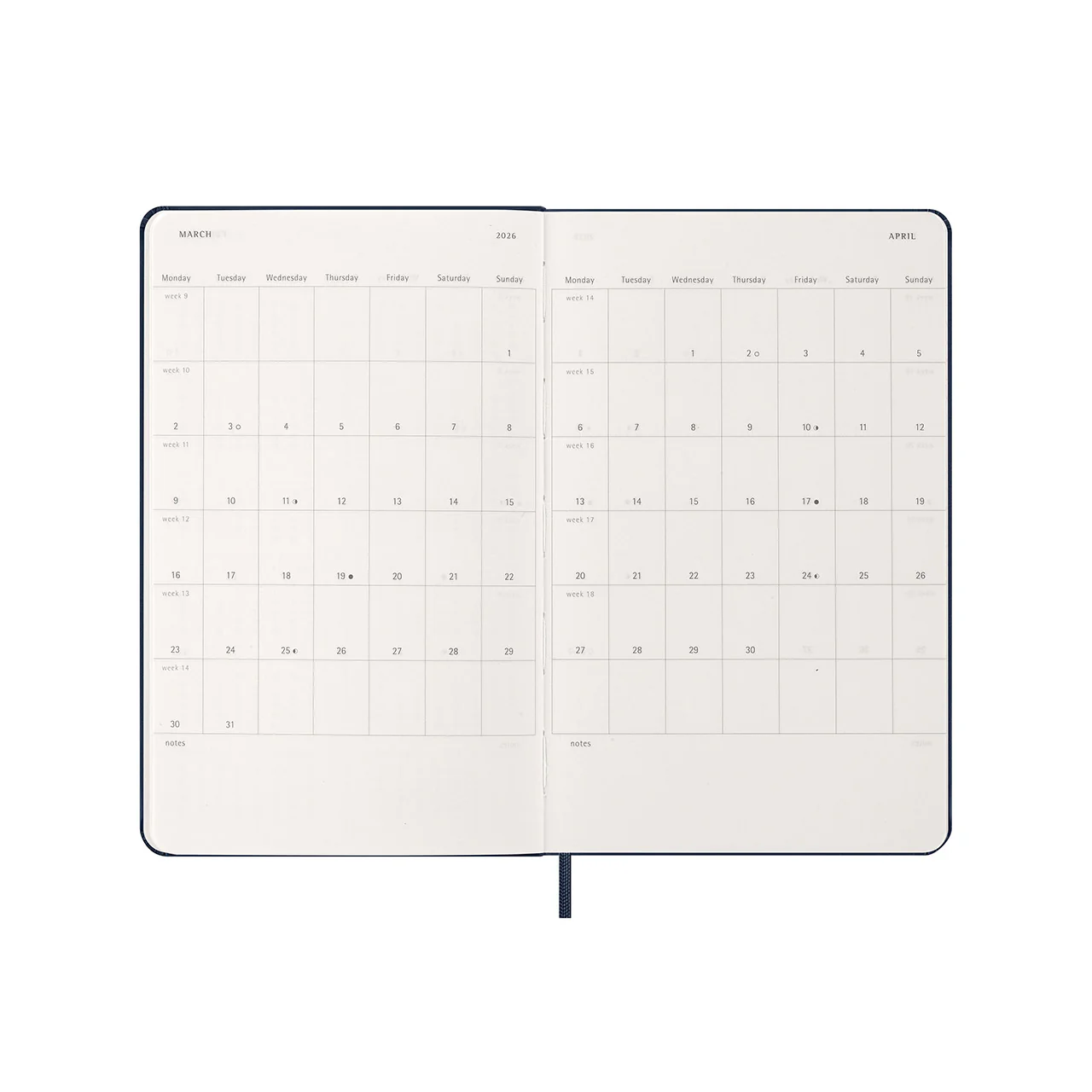 2026 Daily Diary Hard Cover Large - Image 9