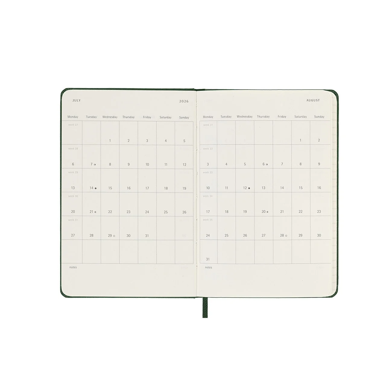 2026 Daily Diary Hard Cover Pocket - Image 19