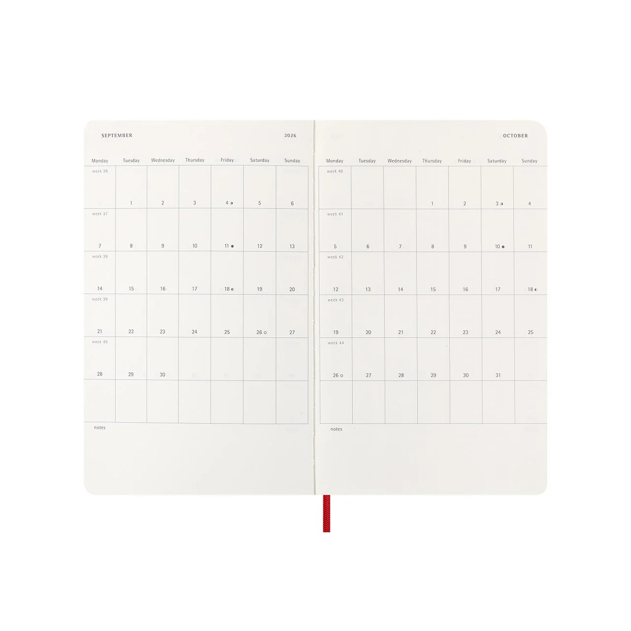 2026 Daily Diary Soft Cover Large - Image 10