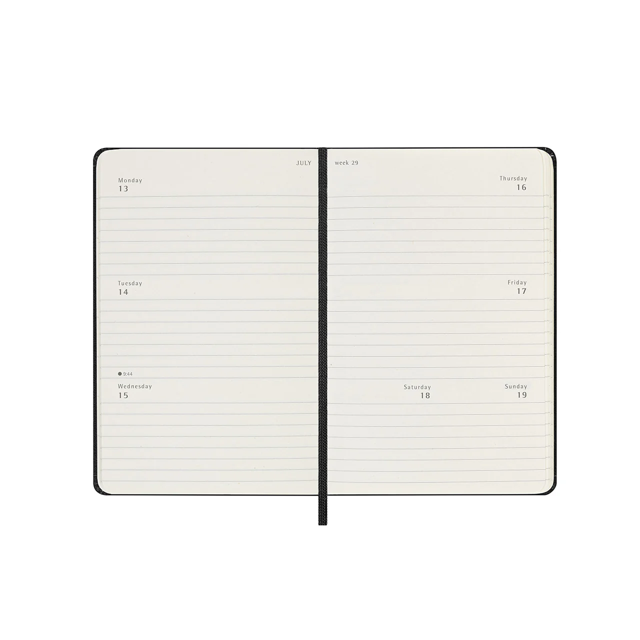 2026 Weekly Horizontal Hard Cover Diary Pocket - Image 2