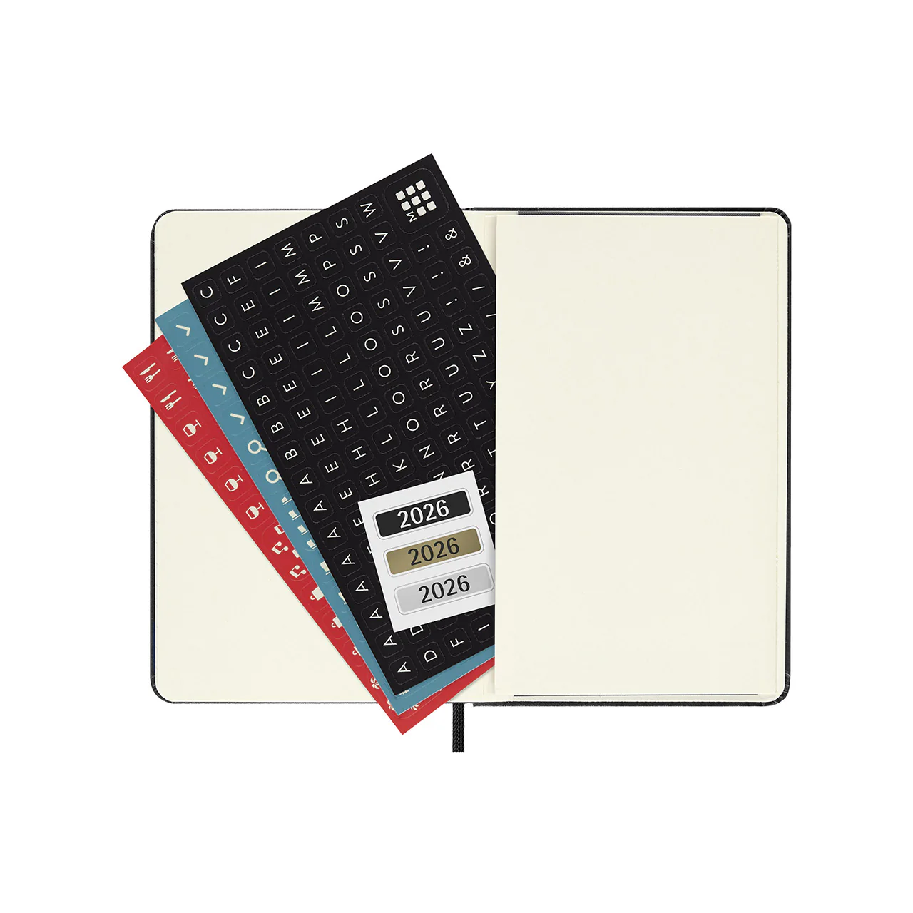 2026 Weekly Horizontal Hard Cover Diary Pocket - Image 4