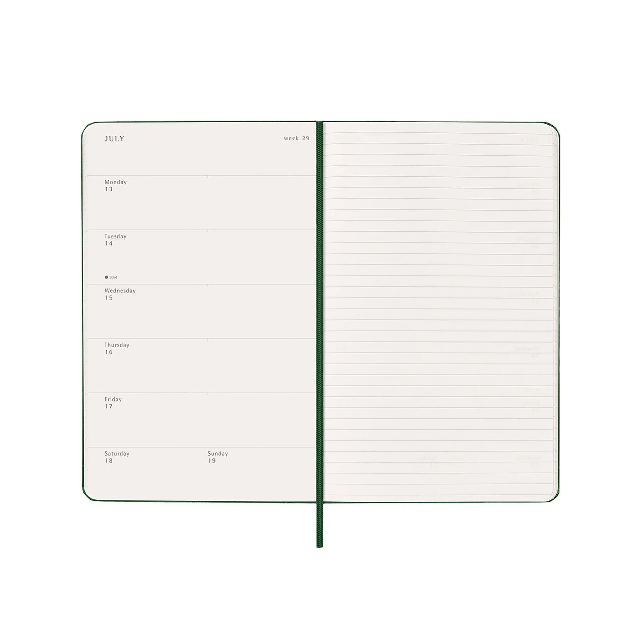 2026 Weekly Notebook Diary Hard Cover Large - Image 18