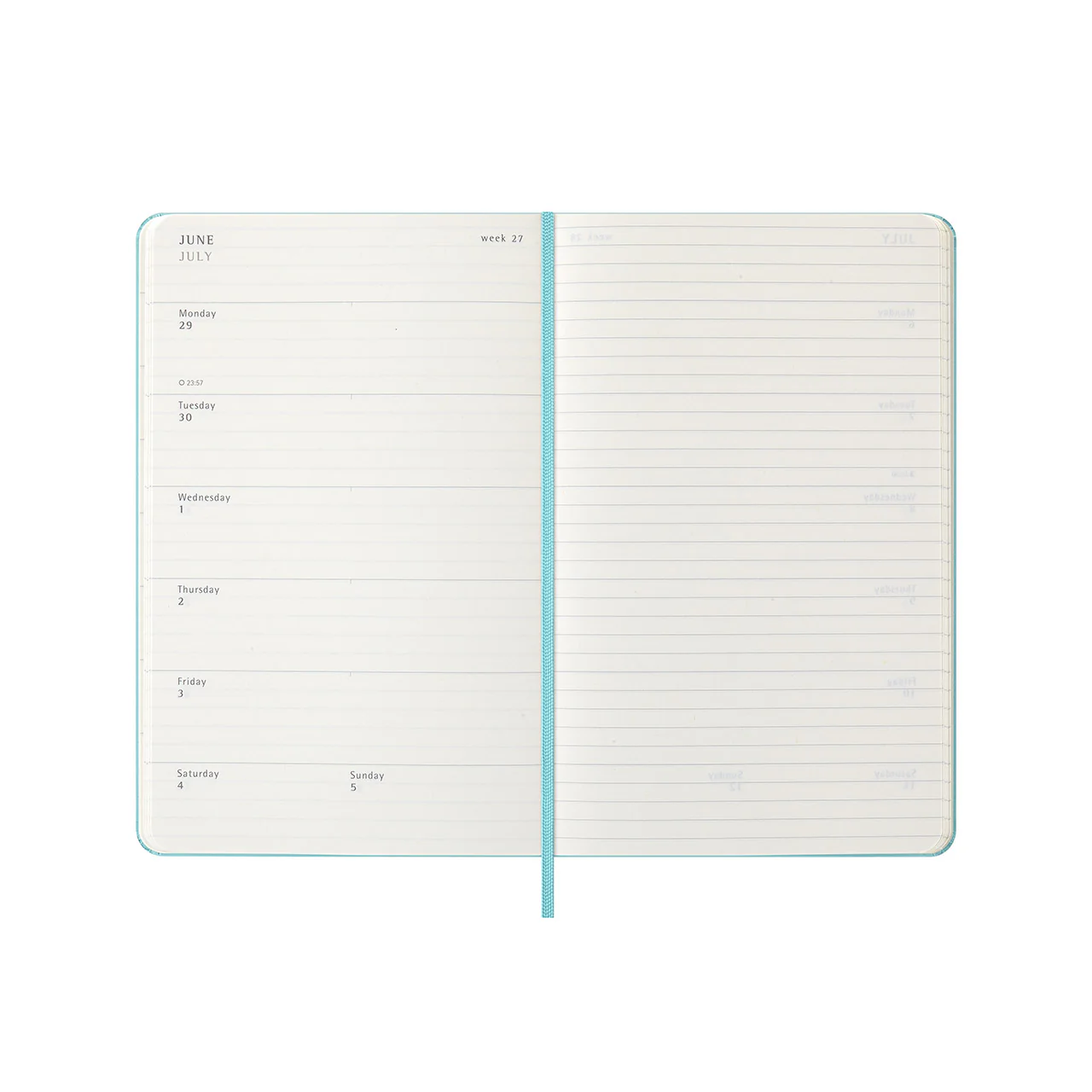 2026 Weekly Notebook Diary Hard Cover Large - Image 23