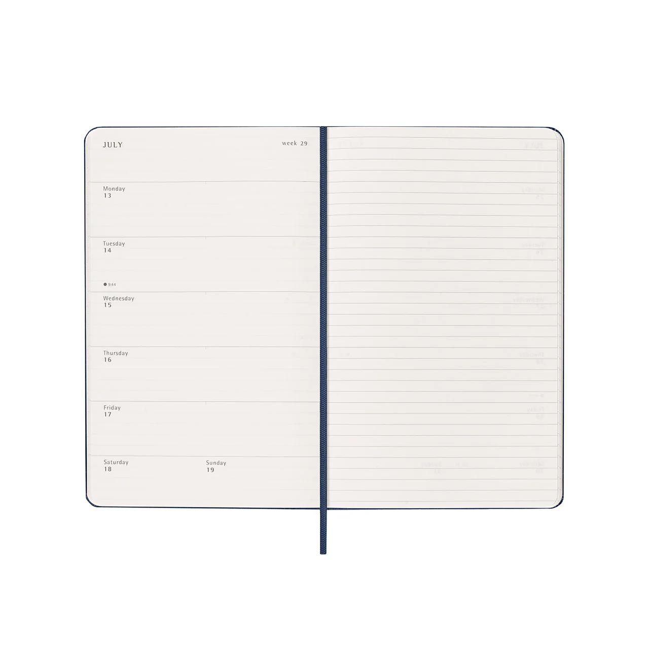 2026 Weekly Notebook Diary Hard Cover Large - Image 8