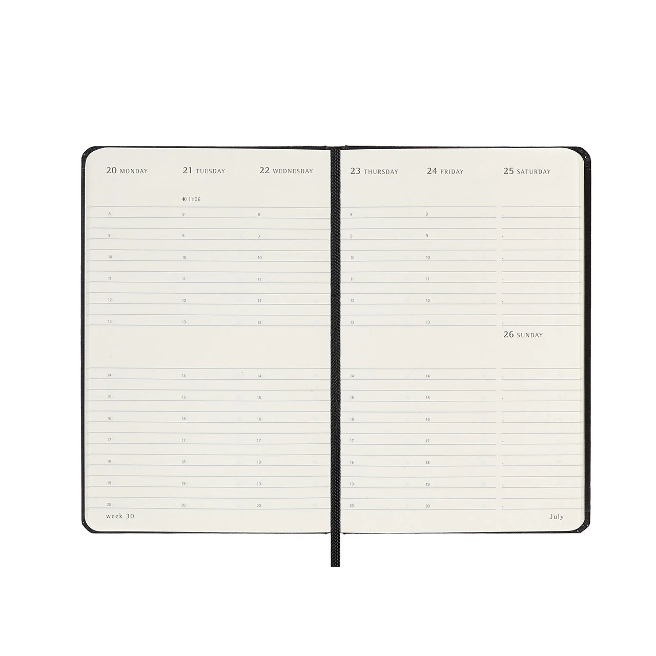 2026 Weekly Vertical Hard Cover Diary Pocket - Image 2