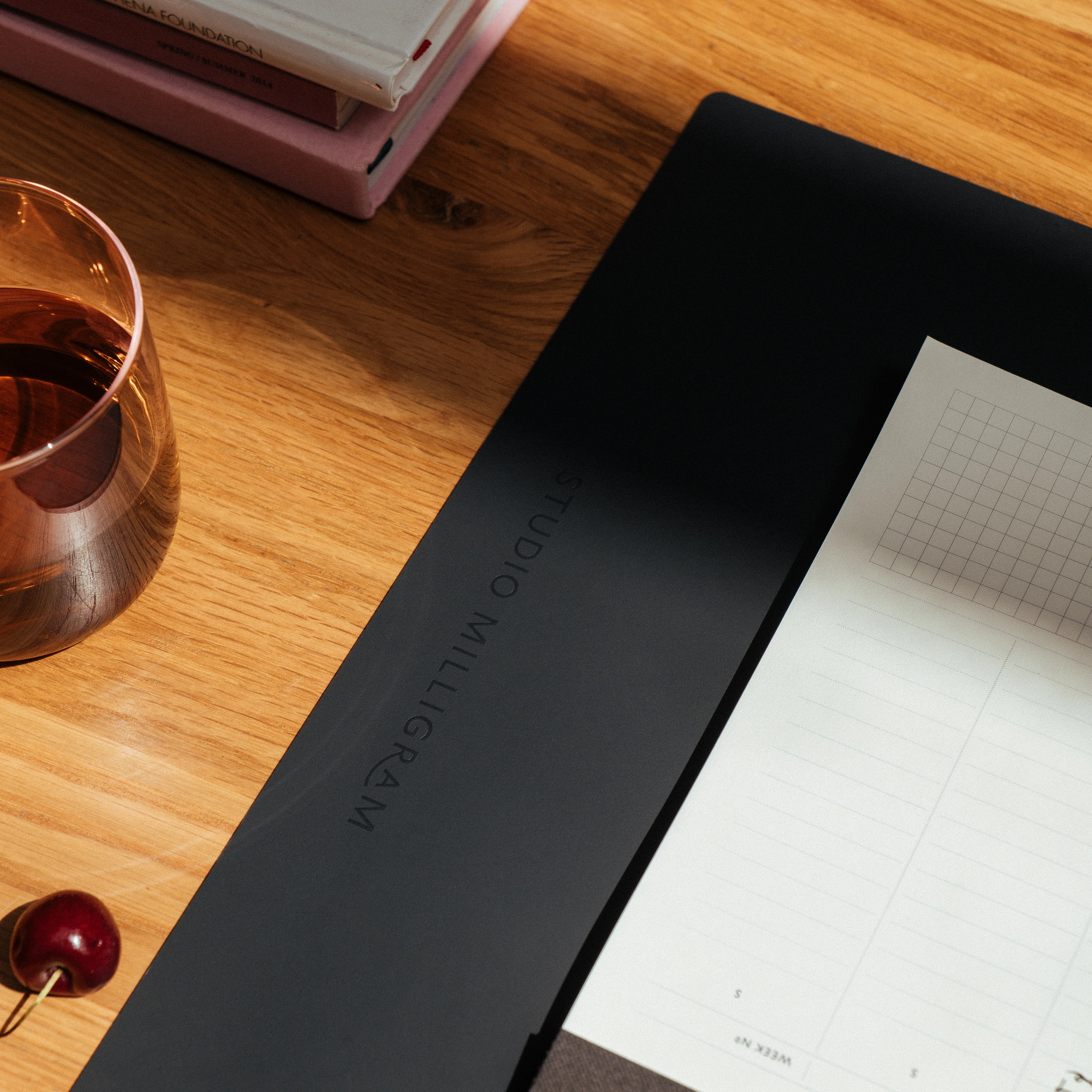 Recycled Leather Desk Mat Large - Image 10