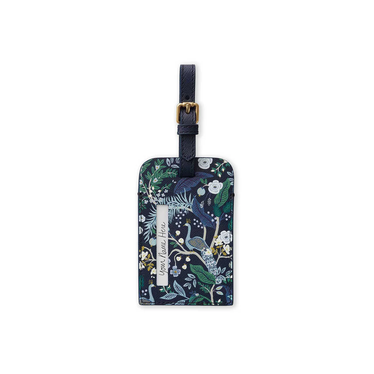 Peacocks Luggage Tag - Image 2