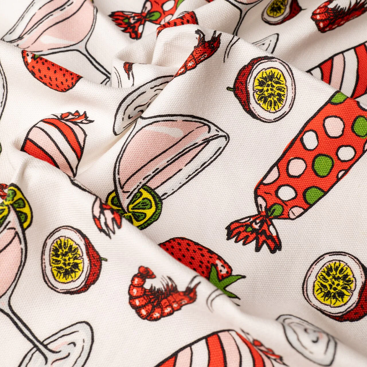 Cocktail Christmas Tea Towel - Image 3