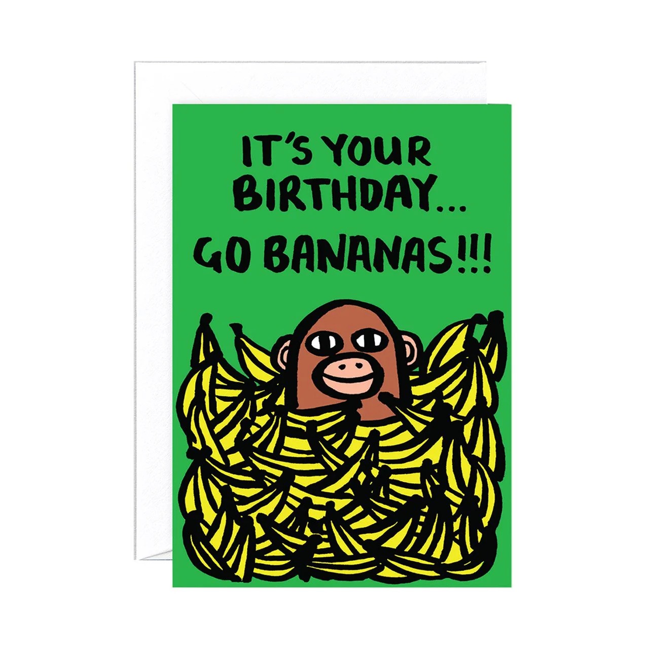 Birthday Bananas Greeting Card